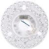 Haofy Kit Luce Ventilatore a Soffitto a LED da 4,92 Pollici 18W 3CCT Dimmeble Retrofit Pannello 3000K 4000K 6000K, Magnetic Easy Installa (230V)