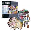 Trefl - Puzzle di Legno: Disney Villains, Rally di Villains - 1000 Pezzi, Artigianato in Legno, Forme Irregolari, 100 Figure di Fiabe, Puzzle Moderno e di Qualità, per Bambini dai 12 Anni in Su