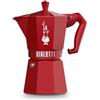 Bialetti Moka Exclusive 3 Tazze Vintage (6 tazze, Rosso)
