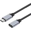 MHADBKH Cavo di prolunga USB C Gen (10 Gbps) di tipo C maschio a femmina, cavo di ricarica rapida compatibile con cavo di prolunga