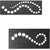 soundman 50 Cuscinetti per Clarinetto - Leather Pads for Clarinet (Boehm + German Key System) - Universal Pad Set - Soundman® Leather Pads for Clarinets 50 pcs