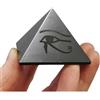TENET - PIETRA DI SHUNGITE NATURALE 100% russia (PIRAMIDE OCCHIO DI HORUS 5X5 LUCIDA)