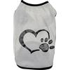 minkissy Costume Da Cane Tuta Per Il Corpo Del Cane Panno Del Gilet Per Cani Gilet Per Animali Domestici Costume Estivo Per Animali Domestici Estate Bianca Vestiti Del Cane Il Cane
