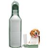 Generic Bottiglia da viaggio per cani - Bottiglie, dispenser d'acqua da viaggio per animali domestici, ciotola portatile a tenuta stagna per animali domestici, per passeggiate con cani, per