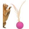 Generic Palline per gatti - Giocattolo per gattini, giocattolo portatile interattivo per gatti, con , per esercizi di caccia, dalla noia