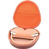 khanka Custodia Protettiva per Cuffie Apple AirPods Max 2/Max,Rosa-Arancio