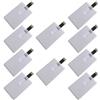 Fenglangrong 10 Pezzi Bianco USB Unità Flash Penne, Chiavetta USB a Forma di Carta di Credito 32GB Memory Stick U Disk Thumb Gift, Per Backup Dati, Trasferimento File