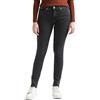 Calvin Klein Jeans Mid Rise Skinny J20J222448 Pantaloni, Denim (Denim Black), 32W / 30L Donna
