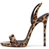 Elashe - Scarpe da Donna con Tacco Alto 12CM - Sandali della Cintura della Caviglia Verde EU41