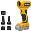 panthem Mini soffiatore a batteria compatibile con Dewalt 20 V, 30 m/s, 130000 giri/min, motore senza spazzole, 5 ugelli inclusi, leggero e portatile per terrazza, prato, pulizia auto e campeggio (senza