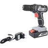 Mannesmann Brüder Mannesmann Avvitatore a Batteria 24 V, 10 mm, LED | M17695 | Batteria litio-ioni, mandrino a cambio rapido, luce di lavoro per angoli bui, incl. bit doppio e alimentatore, valigetta