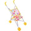 MOLUCKFU Passeggino per Bambole, Carrozzina Bambole Giocattolo in Plastica, per Bambine, Design Realistico, per Casa Bambola, Accessorio per Gioco Creativo e Decorativo