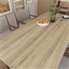VaryPaper Carta da Parati Legno Marrone Chiaro 40cmx200cm Pellicola Adesiva per Mobili, Cucina, Armadio e Porte Interne