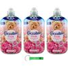 Beni Culinari 3 ammorbidenti Coccolino XXL Fresh Setosa Sensazione Nuova Ammorbidente Concentrato, 76 Lavaggi, 1750 ml + Portachiavi Beni Culinari