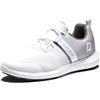 Footjoy Flex, Scarpe da Golf Uomo, Bianco Grigio Blanco Grisã Ceo, 40 EU
