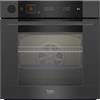 Beko PRONTA CONSEGNA - SPEDIZIONE IMMEDIATA Beko bPRO500 MBBIS10600MTMSE Forno da Incasso Multifunzione Elettrico 60 cm assistito a vapore SteamAid funzioni Classe A+ Finitura Cristallo nero matte Linea MidNight