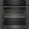 Beko PRONTA CONSEGNA - SPEDIZIONE IMMEDIATA Beko bPRO500 MBBIMA10600MTPSWE Forno da Incasso Multifunzione Elettrico 60 cm Pirolitico AirFry 15 funzioni Classe A+ Finitura Cristallo nero matte Linea MidNight
