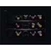 AEG Serie 8000 NKW8P21KAB Cantinetta Vino da Incasso 60 cm 15 Bottiglie Classe F Altezza 45 cm Estetica Nera Glossy Black