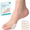 Promifun Foam Bunion Pads to Wear with Shoes - 45 ct Bunion Cushion - Moleskin Protect Feet for Men and Women - Stick Center (Multi-Size)