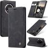 Cracedily Cover per Google Honor Magic 7 Lite Case, Custodia Cover Pelle Premium Portafoglio con Porta Carte Magnetica Supporto Protezione Flip Case Custodia per Magic 7 Lite, Nero