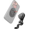 sincetop Supporto per Telefono da Specchietto Retrovisore Moto - Serie Q [Quad] - Supporto Telefono Motocicletta, Sgancio Rapido Alluminio Supporto Cellulare Moto ATV Scooter