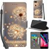 PHINIENLAND Cover per iPhone 7/8 / iPhone SE 2020/2022 Case PU Pelle Custodia [Kickstand] [Chiusura magnetica] [Slot per Schede], Portafoglio Flip Custodia per iPhone SE,Dente di leone