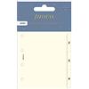 Filofax Mini divisori vuoti 4 linguette - crema