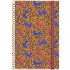 Miquelrius - Agenda settimanale vista 2026, Similar A6+ (117 x 182 mm), pianificazione settimanale, copertina rigida cartone, spirale, chiusura elastica, carta 80 g/m², ES-EN-PT, Leopard