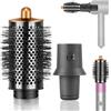 Moupaa Grande spazzola volumica rotonda per Dyson per Airwrap HS05 HS01 Multi-Styler per capelli lisci, con adattatore per asciugacapelli HD01 HD02 HD03 HD08