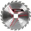 Einhell Lama per sega HM 210 mm come accessorio per seghetti alternativi (Ø 210 mm, foro 30 mm, 24 denti, larghezza di taglio 2,6 mm, per seghe a trazione, alternativo e mitra e circolare da tavola)