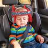Alaoo Supporto Testa Seggiolino, Cinturino Supporto Testa Bambini, Cuscino Regolabile per Bambini, Poggiatesta Auto Bambini, Adatto per la Protezione di Auto, Collo e Spalle(Rosso)