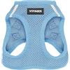 Best Pet Supplies Voyager Step-In Air Pettorina per Cani by Best Pet Supplies - Pettorina per cani di Piccola e Media Taglia in Rete Traspirante, Azzurro, S - Petto 37-40 cm