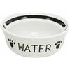Trixie - Mangiatoia per animali domestici, colore: bianco, nero, 1,6 l, marca Trixie, EAN: 4047974244876