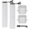 Fixbetter spazzole a Rullo e Filtro HEPA Ricambi per Roborock F25 BX/F25 ACE/F25 GT/F25 RT/F25 LT/F25 ALT/F25/F25 XT/F25 ACE Combo/F25 Combo/F25 Ultra/F25 ACE Pro aspirapolvere senza fili(5 Accessori)