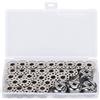 Kuuleyn spole in metallo con astuccio e scatola, astuccio per spole di macchine per cucire domestiche Ricambi per accessori per macchine per cucire Brother BabyLock Janome Singer ecc.