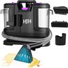 Hjh Aspirapolvere per tappeti, divano, tappeti, tappezzeria, macchie, scale, animali domestici e auto, aspirapolvere portatile 3 in 1, con accessori inclusi