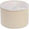 PATIKIL Tamburo Lampada Paralumi, 12x12x8 Lino Lampada Paralume Facile Montaggio Paralume per da tavolo Lampade da terra Lampade Sospensione Luci, Crema