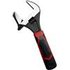 Xemnys Chiave Inglese Regolabile e Pinza Pappagallo 2 In 1 da 200 mm con Apertura Larga 50mm, Cr-V, Multifunzione, Chiave a Rullino per Casa, Garage e Officina