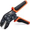 PEBA Pinza Crimpatrice AWG 32-22 per Connettori a griglia da 1.0mm/1.25mm/1.5mm/2.0mm, Utensile a Crimpare per JST-SH 1,0 mm/GH 1,25 mm/ZH1,5 mm/PH 2,0 mm, Molex TE terminali