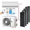 CLIMATIZZATORE MONO 18000 IBRIDO SOLARE DC INVERTER R-32 A++A+ COMPLETO DI 4 PANNELLI