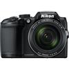 Nikon Coolpix B500 - Nero + Nikon Nikkor 40x Wide Optical Zoom ED VR 4-160mm f/3-6.5 f/3-6.5 - refurbished