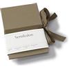 Semikolon 370018 Leporello Classico 12,2 x 17,7 cm - 14 foto 10 x 15 cm - Album fotografico a fisarmonica - fango beige
