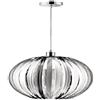 Trio SOSP.PALLA ACR.CROMATA D.40 E27 60W