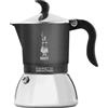 Bialetti Caffettiera Bialetti Fiammetta 4 Tazze Grigia per Induzione