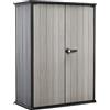 Keter Casetta in Resina High Store Plus Porta Attrezzi cm 140x73 h.170