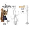 Gicos Appendiabiti in Ferro colore Bianco h.180 cm