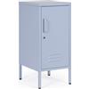 Comodino 1 Anta Cambridge Azzurro Dimensione cm 40x35x76