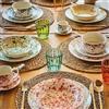 Tognana Servizio di Piatti da Tavola 18 Pezzi Madison Apulia Multicolor