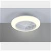 Plafoniera Ventilatore Mora Bianca