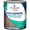 Lo Specialista Impregnante Cera Acqua Noce Chiaro Litri 2,5